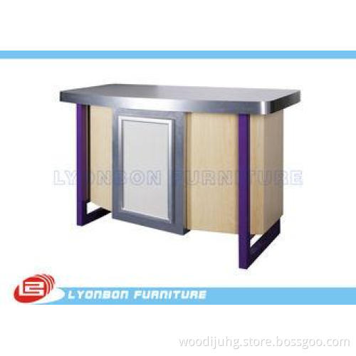 Store / Shop Cash Counter MDF Display SGS ISO , Laminated M